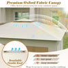Easy Setup Sunshade Shelter Screen Instant Outdoor Gazebo Beige