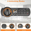 Large Steel Digital Electronic Safe With Keypad Lock & Keys
