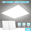 8X 48W LED PANEL LIGHT 600X600MM SQUARE CEILING SHOP OFFICE RECESSED WITH DRIVER