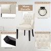 Kitchen Button-Tufted Dining Chair Upholstered Side Chair Modern Accent Chair
