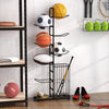 7-Tier Basketball Ball Storage Rack Sports Balls Display Storage Organizer