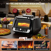 9L Air Fryer Oven With Rotisserie Large XXL Digital Knob 1700W 12 in 1 Khfyjxpan