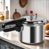 3/5/7/9Litre Home Dual Handle aluminum Pressure Cooker Kitchen Catering Cookware