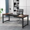 70.8 Inch Executive Desk, Large Office Computer Desk with Thicken Frame,PC Table