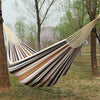 Cotton Hammock with Steel Stand 2 Person Swing Chair Bed Outdoor Garden Camping