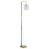 Tall 157cm Floor Lamp Free Standing Living Room Standard Light Glass Lampshades