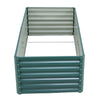 Garden Raised Planter Grow Bed Rectangle Steel Trough for Vegetable Plant Flower