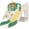 7 in 1 Kids Long Slide with Climber Set Playset Gift for Toddlers Indoor Outdoor