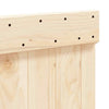 LAPOOH Headboard 160x104 Solid Wood Pine,Headboard for Bed,Bedroom F7Q9
