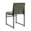 Dusk Rae Sage Green Velvet Set of 2 Dining Chairs RRP £599