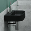 Countertop Basin Bathroom Sink Ceramic Rectangle Small Sink 380mm Wide