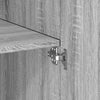Storage Cabinet Grey Sonoma 70x42.5x225 Engineered Wood N8R3