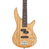 Glarry Basswood 24 Frets Electric GIB Bass Guitar w/ Bag Wire Tools Burlywood
