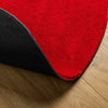 Rug HUARTE Short Pile Soft and Washable Red Ø 80 cm
