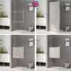 Walk-In Shower Wall Enclosure Bath Screen Flipper ESG Glass Panel Shower Screen