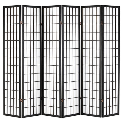 6 Panel Japanese Room Divider Shoji Privacy Screen/Partition #738