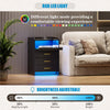 Bedside Table with Charging Station & Led Lights, Bedside Cabinet with 3 Drawers
