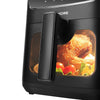 8L Air Fryer Mini Cooker Digital Air Fryer Roast Bake View Window Non Stick uk