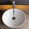 Countertop Basin Bathroom Sink Ceramic Oval Washbasin Sink Vessel