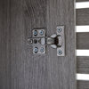 Bathroom Cabinet Basin Unit Storage Cupboard MDF Wooden Modern Furniture Grey