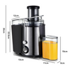 800W Juicer Machine Whole Fruit Vegetable Juice Maker Centrifugal Extractor 220V