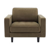 Dusk Sloane Olive Matte Velvet Loveseat RRP £636