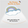 Creativity Blue Cloud Ceiling Light Rainbow Balcony Pendant Light for Playroom
