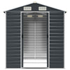 Garden Shed Anthracite 191x215x198 cm Galvanised Steel