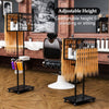 Braiding Hair Rack,Height Adjustable Hair Extension Holder With Storage