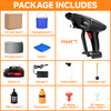 Portable Cordless Car High Pressure Washer Jet Water Wash Cleaner Gun 2 Battery