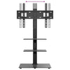 SVV Corner TV Stand 3-Tiers for 32-65 Inch Black