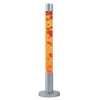 Lava Lamp Decorative Tall Retro Room Light Floor Glass Aluminum E14 Red Orange