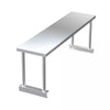 Commercial Catering Stainless Steel Over Shelf Kitchen Prep Work Table Bench UK