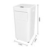 Portable Air Conditioner 7000 BTU Dehumidifier Sleep Timer Eco-Friendly Casters