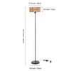 Tall Floor Lamp Reading for Living Room Bedroom Office Classroom Dorm Room