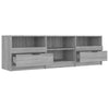 TV Cabinet Grey Sonoma 150x33.5x45 cm Engineered Wood UK