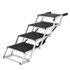 Dog Stair for Cars 4-step Folding Dog Steps Aluminum Loads up to 150 lbs