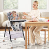 Folding Baby High Chair Convertible High Chair Adjustable Feeding Dining Chair
