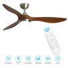52" Ceiling Fan with Lighting LED Dimmable Lights Adjustable Wind Speed w/Remote