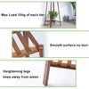 77/97/117cm Tall Bamboo Plant Stand Pot Holder Shelf Corner Side Table