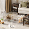 Small Pet Animal Acrylic Play Pen Run Guinea Pig Hamster Gerbil Mouse Enclosure