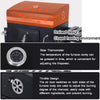 Garden Barbecue Smoker Burner Charcoal Grill Thermometer Outdoor Cooking Section