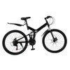 Mens Mountain Bike Mountaineer 26" Wheel 19" Frame Suspension 21-Speed Black