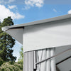 TOOLPORT 3x4 Garden Gazebo 100% waterproof & 4 side-panels Sunset Premium stone
