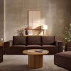 Dusk Brooklyn Cappuccino Velvet 3 Seater Sofa RRP £899