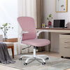 Pink Mesh Office Chair Ergonomic Computer Desk Seat Swivel Armchair 30° Rocking