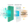 Portable Air Cooler Fan with Remote Control Ice Cold Cooling Conditioner Unit