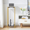 90cm Plant Stand 2/3-Tier Flower Holder Tall Side End Table with Golden Frame