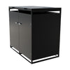 Double Wheelie Garbage Storage Bin Shed Bin Storage Shed Lockable Bin Hideaway