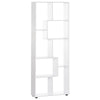 Large Wooden Bookcase Room Divider Tall Bookshelf Storage Display Unit 8 Shelves